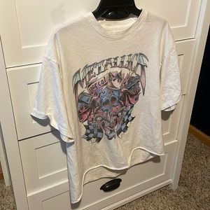 Metallica Cropped Tee